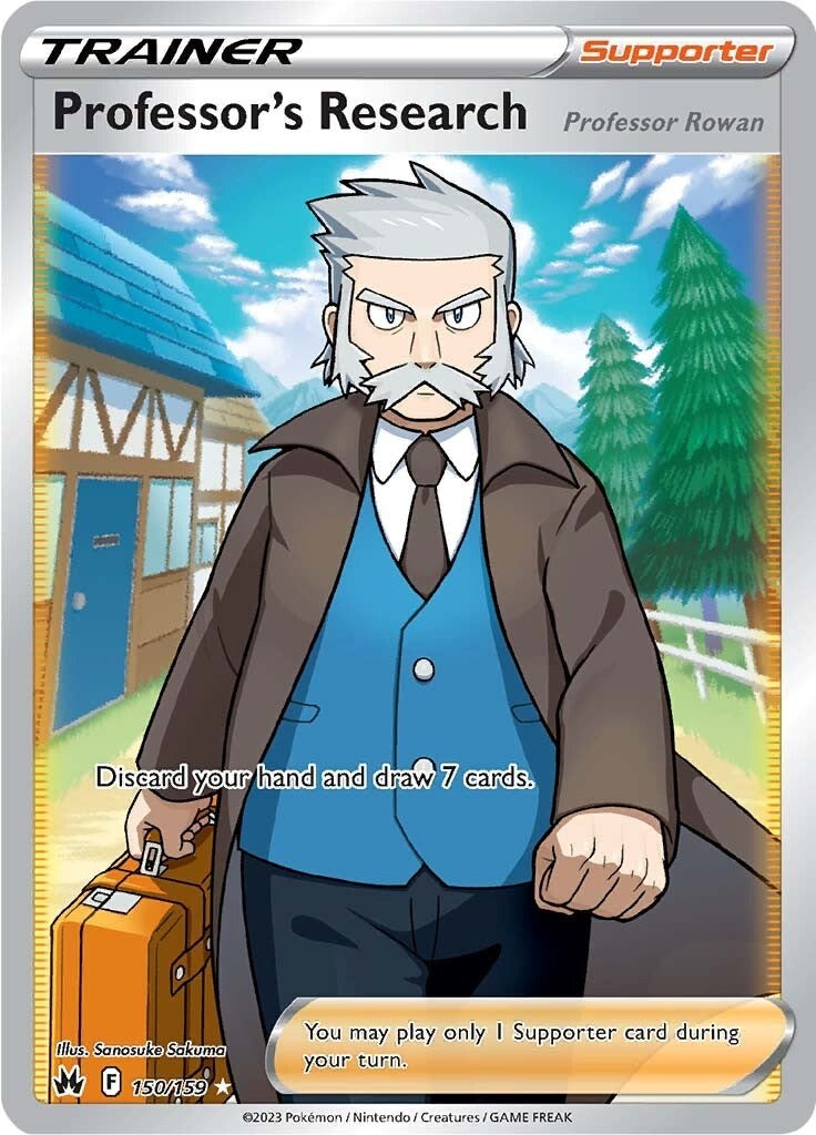 Professor's Research (150/159) (Full Art) [Sword & Shield: Crown Zenith] | Gear Gaming Bentonville