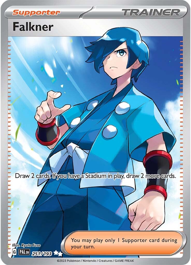 Falkner (251/193) [Scarlet & Violet: Paldea Evolved] | Gear Gaming Bentonville