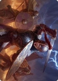 Beskir Shieldmate Art Card [Kaldheim Art Series] | Gear Gaming Bentonville