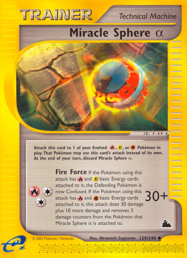Miracle Sphere Alpha (129/144) [Skyridge] | Gear Gaming Bentonville