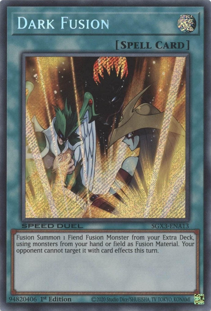 Dark Fusion [SGX3-ENA13] Secret Rare | Gear Gaming Bentonville