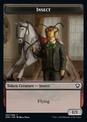 Phyrexian // Insect Double-Sided Token [Dominaria United Tokens] | Gear Gaming Bentonville
