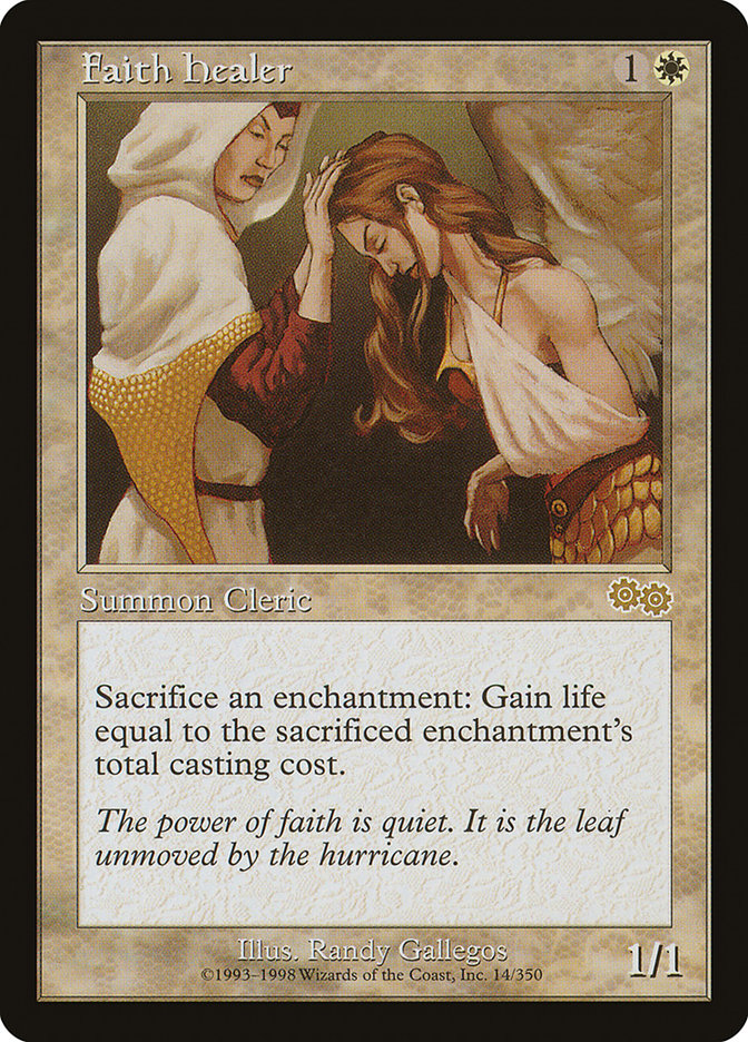 Faith Healer [Urza's Saga] | Gear Gaming Bentonville