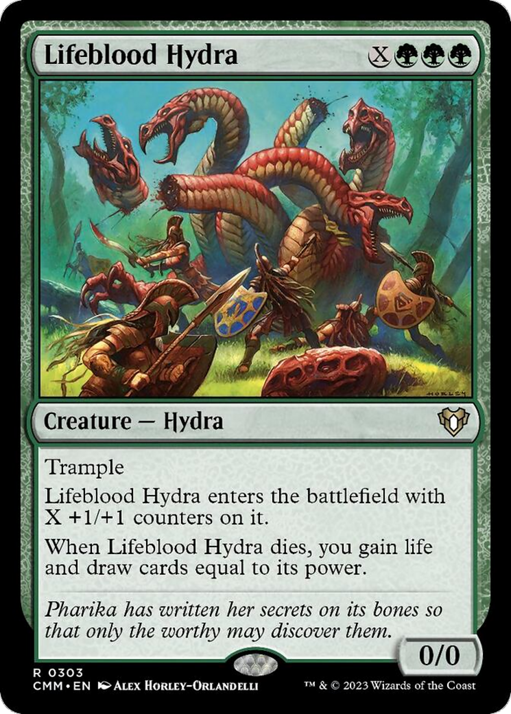 Lifeblood Hydra [Commander Masters] | Gear Gaming Bentonville