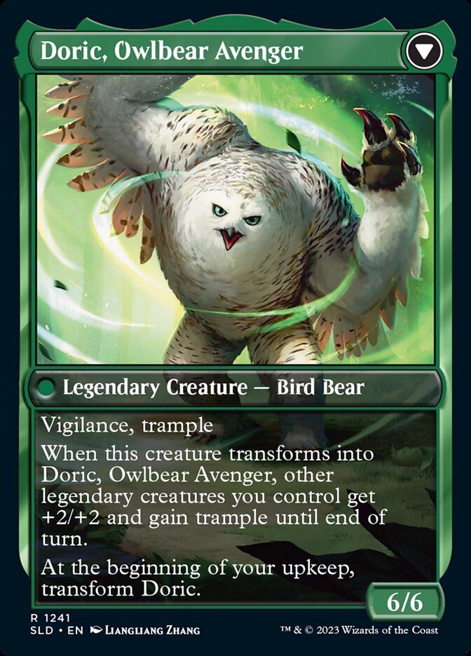 Doric, Nature's Warden // Doric, Owlbear Avenger [Secret Lair Drop Series] | Gear Gaming Bentonville