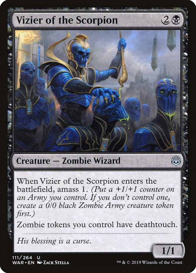 Vizier of the Scorpion [War of the Spark] | Gear Gaming Bentonville