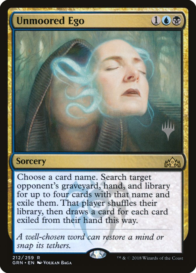 Unmoored Ego (Promo Pack) [Guilds of Ravnica Promos] | Gear Gaming Bentonville
