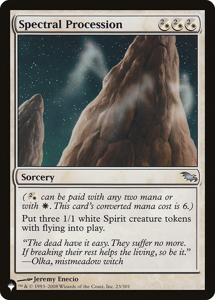 Spectral Procession [The List Reprints] | Gear Gaming Bentonville