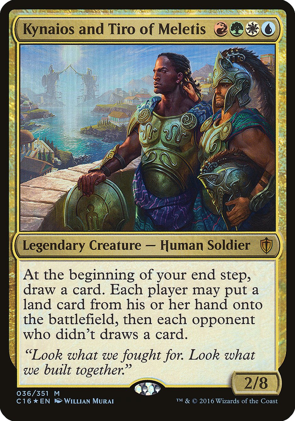 Kynaios and Tiro of Meletis (Oversized) [Commander 2016 Oversized] | Gear Gaming Bentonville