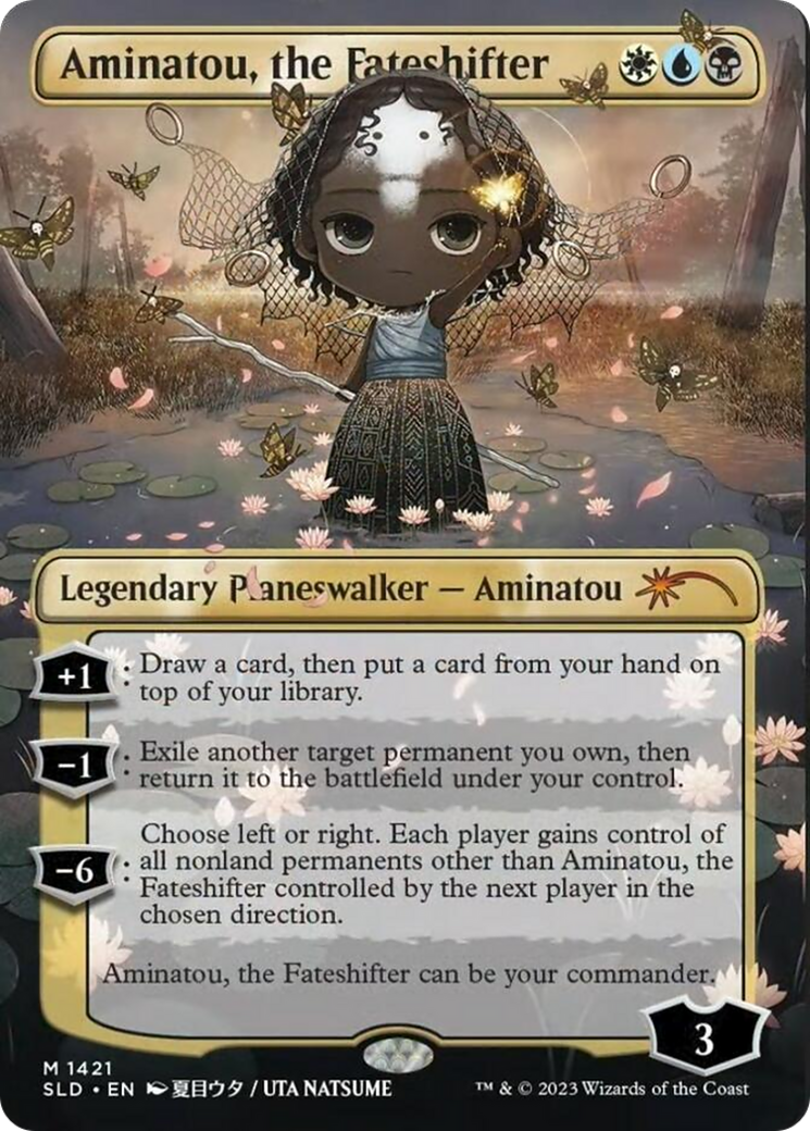 Aminatou, the Fateshifter (Rainbow Foil) [Secret Lair Drop Series] | Gear Gaming Bentonville