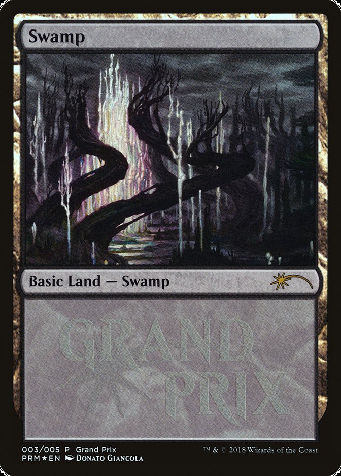 Swamp (2018c) [Grand Prix Promos] | Gear Gaming Bentonville