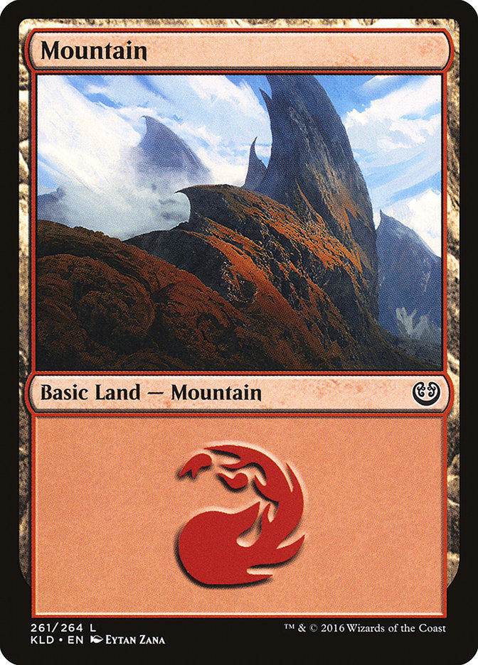 Mountain (261) [Kaladesh] | Gear Gaming Bentonville