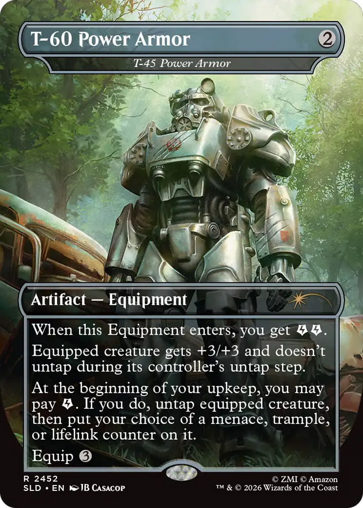 T-60 Power Armor - T-45 Power Armor [Secret Lair Drop Series] | Gear Gaming Bentonville
