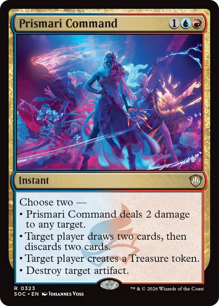 Prismari Command [Secrets of Strixhaven Commander] | Gear Gaming Bentonville