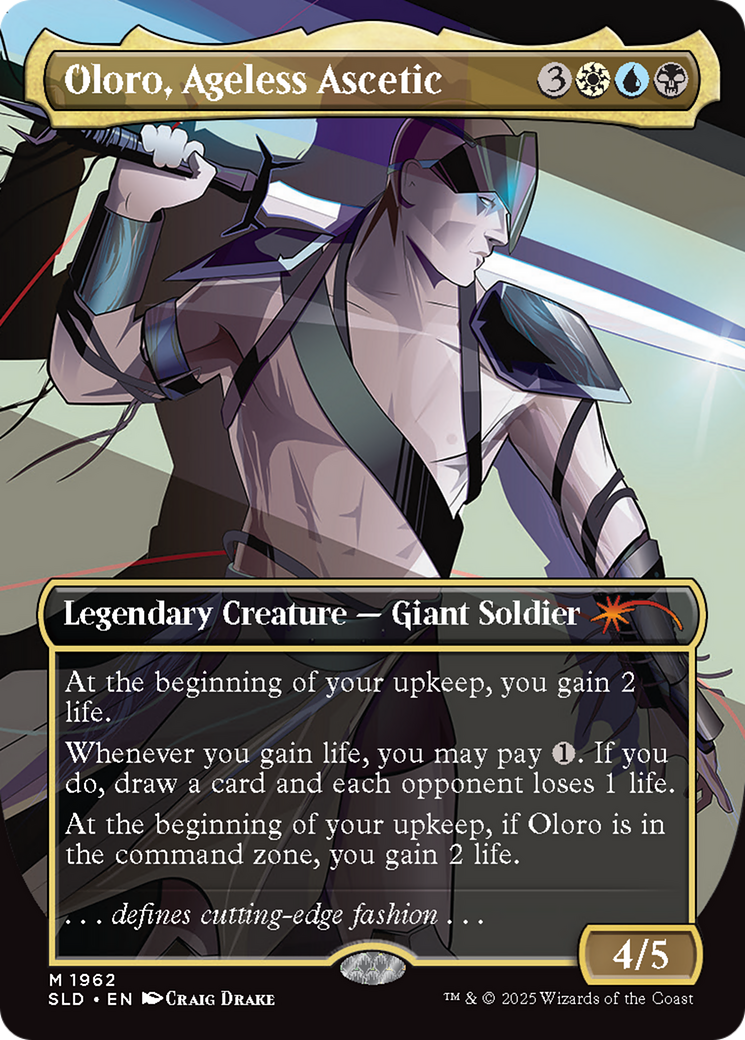 Oloro, Ageless Ascetic (Rainbow Foil) [Secret Lair Drop Series] | Gear Gaming Bentonville