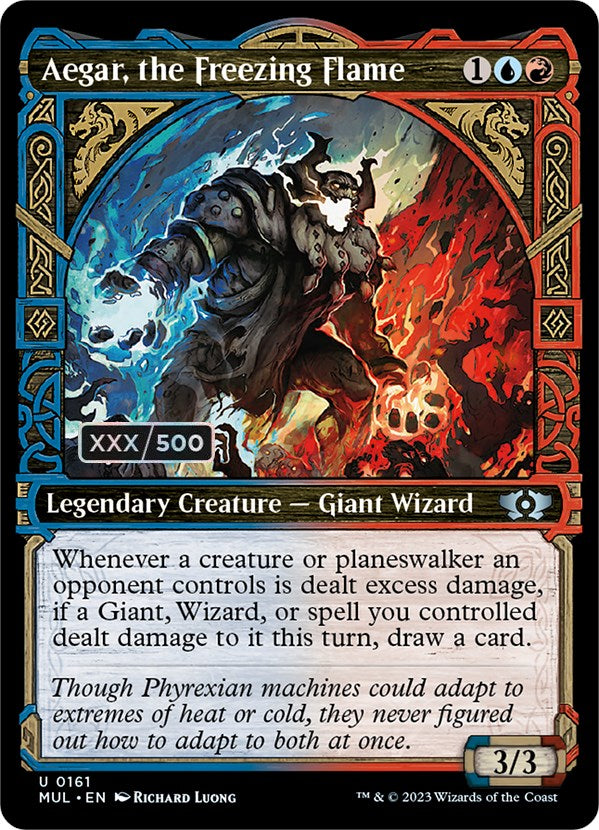 Aegar, the Freezing Flame (Serialized) [Multiverse Legends] | Gear Gaming Bentonville
