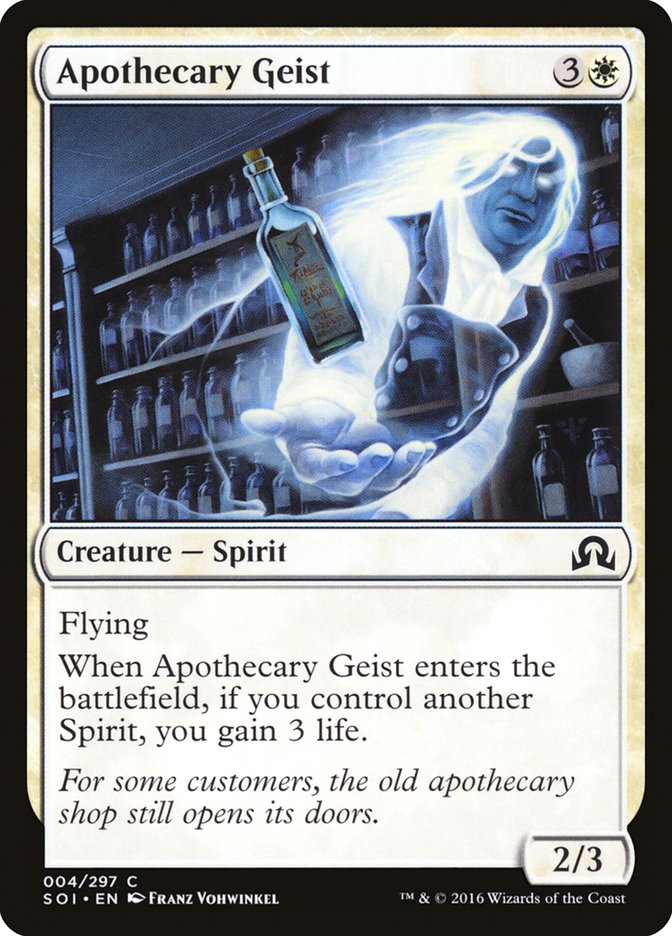 Apothecary Geist [Shadows over Innistrad] | Gear Gaming Bentonville