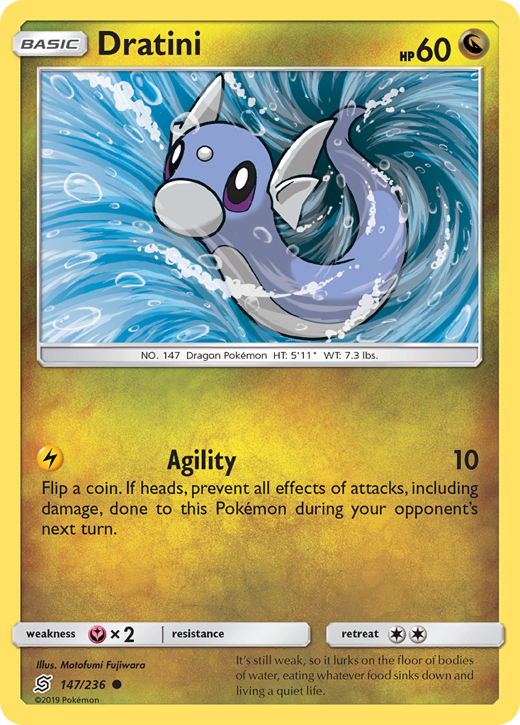 Dratini (147/236) [Sun & Moon: Unified Minds] | Gear Gaming Bentonville
