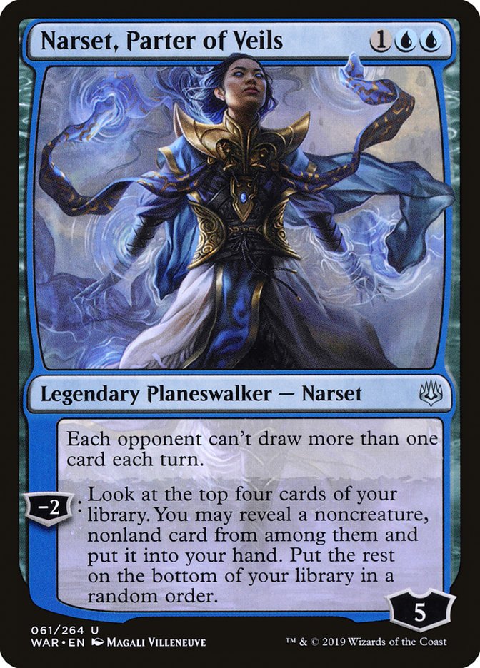 Narset, Parter of Veils [War of the Spark] | Gear Gaming Bentonville