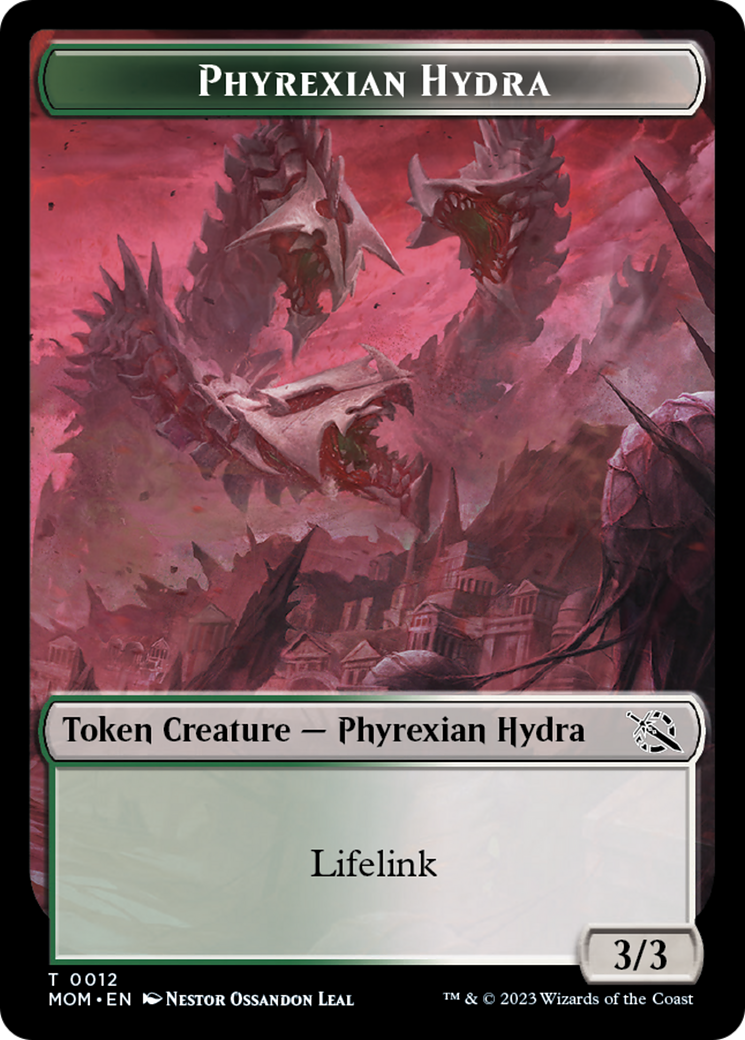 Phyrexian Hydra Token (12) [March of the Machine Tokens] | Gear Gaming Bentonville