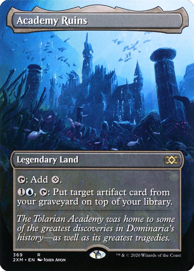 Academy Ruins (Toppers) [Double Masters] | Gear Gaming Bentonville