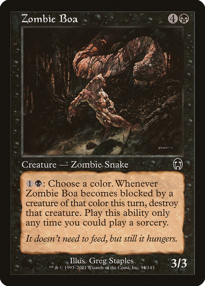 Zombie Boa [Apocalypse] | Gear Gaming Bentonville