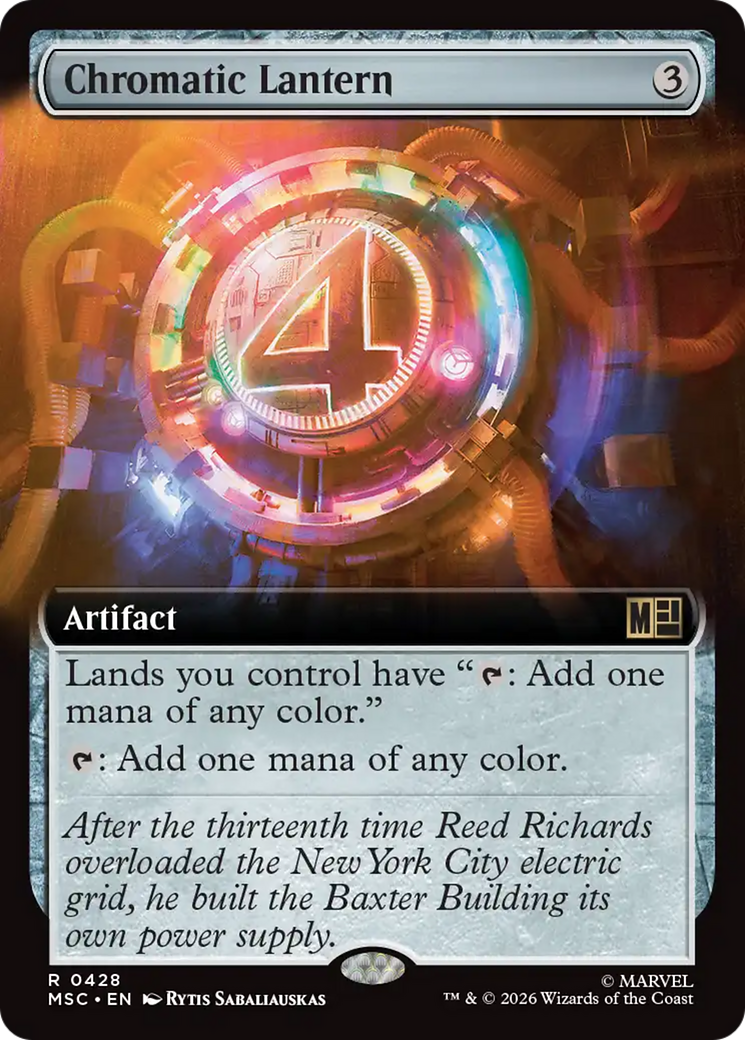 Chromatic Lantern (Extended Art) [Marvel Super Heroes Commander] | Gear Gaming Bentonville