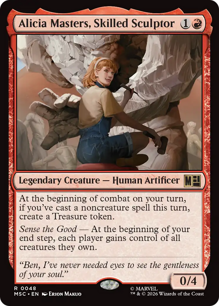 Alicia Masters, Skilled Sculptor [Marvel Super Heroes Commander] | Gear Gaming Bentonville