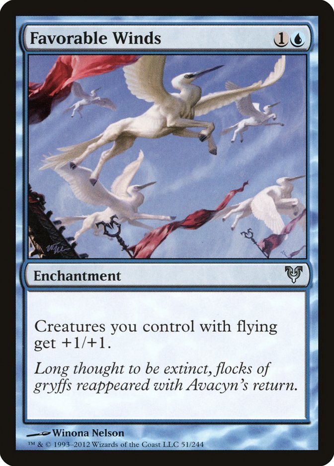 Favorable Winds [Avacyn Restored] | Gear Gaming Bentonville