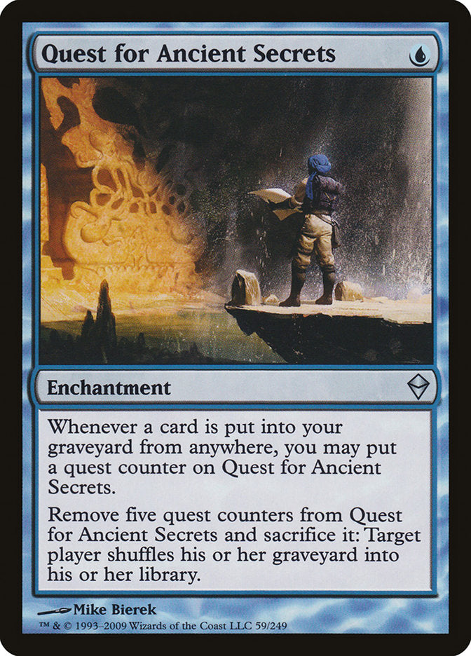 Quest for Ancient Secrets [Zendikar] | Gear Gaming Bentonville