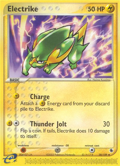 Electrike (30/109) [EX: Ruby & Sapphire] | Gear Gaming Bentonville