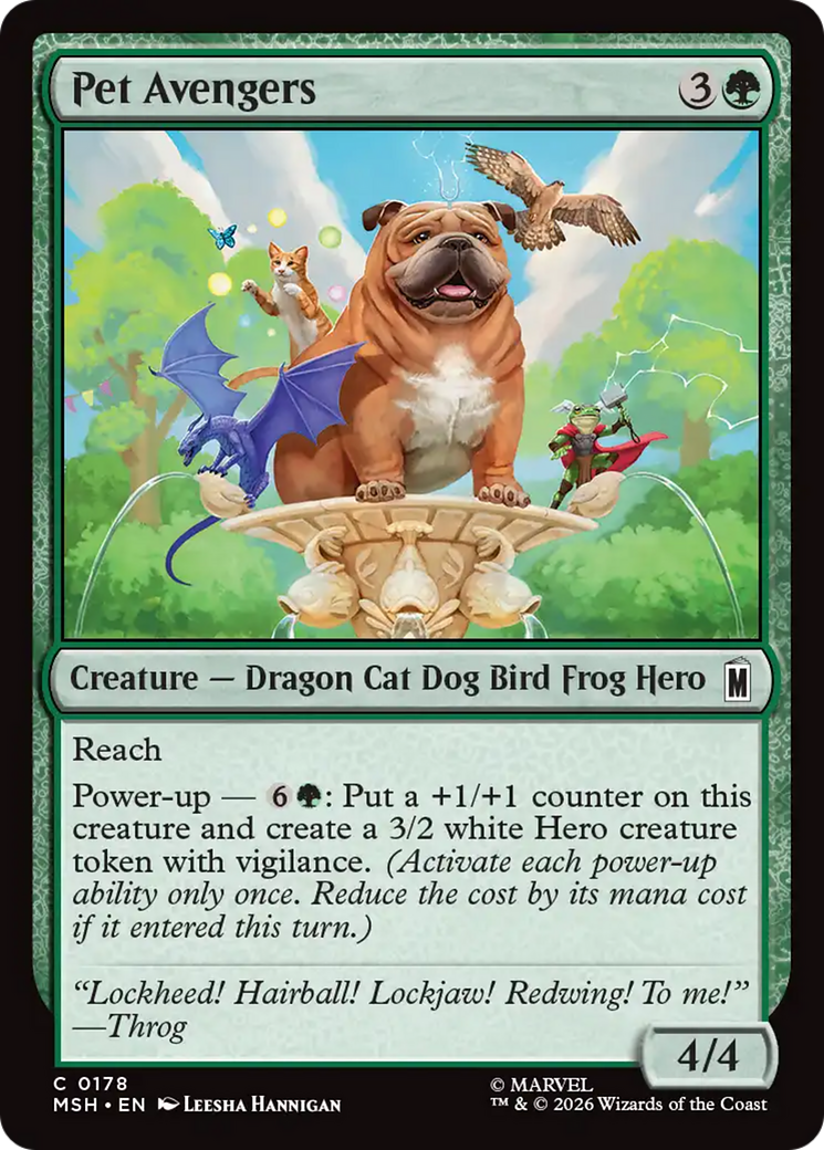 Pet Avengers [Marvel Super Heroes] | Gear Gaming Bentonville