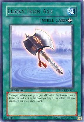 Lucky Iron Axe [FOTB-EN037] Rare | Gear Gaming Bentonville
