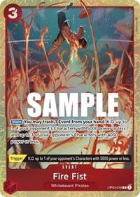 Fire Fist (Alternate Art) [Pillars of Strength] | Gear Gaming Bentonville