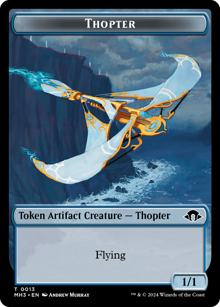 Phyrexian Germ // Thopter Double-Sided Token [Modern Horizons 3 Tokens] | Gear Gaming Bentonville