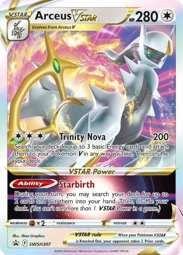 Arceus VSTAR (SWSH307) [Sword & Shield: Black Star Promos] | Gear Gaming Bentonville