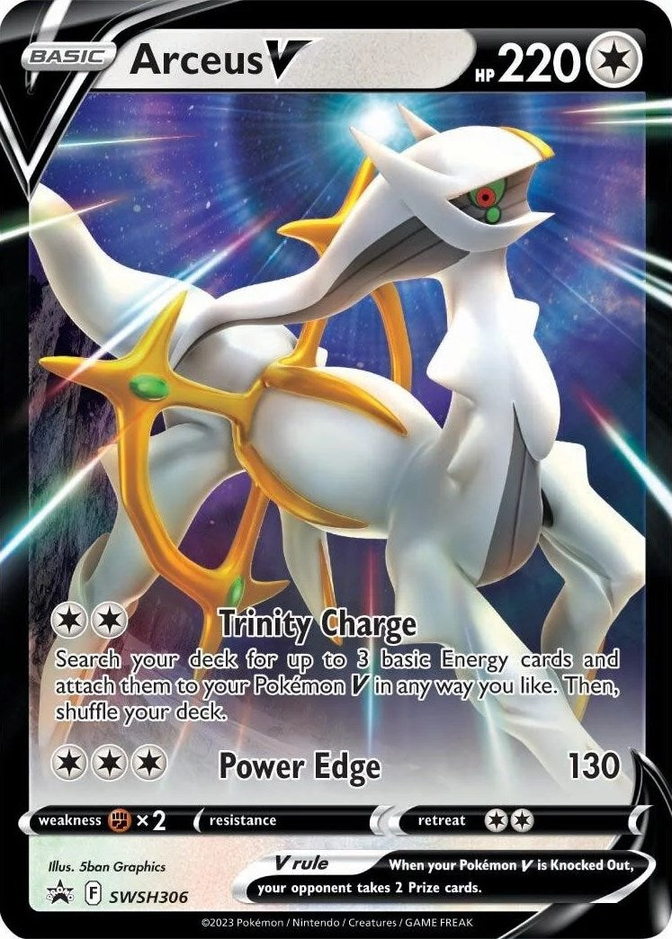 Arceus V (SWSH306) [Sword & Shield: Black Star Promos] | Gear Gaming Bentonville