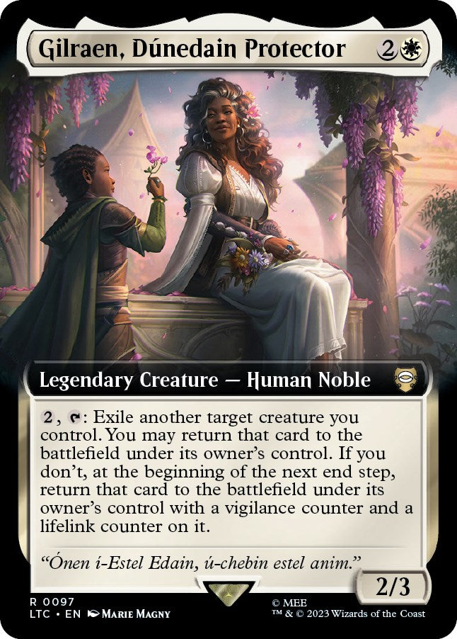 Gilraen, Dunedain Protector (Extended Art) [The Lord of the Rings: Tales of Middle-Earth Commander] | Gear Gaming Bentonville