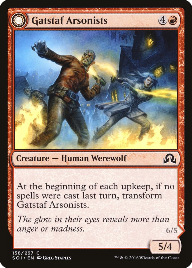 Gatstaf Arsonists // Gatstaf Ravagers [Shadows over Innistrad] | Gear Gaming Bentonville