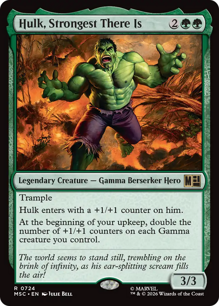 Hulk, Strongest There Is [Marvel Super Heroes Commander] | Gear Gaming Bentonville