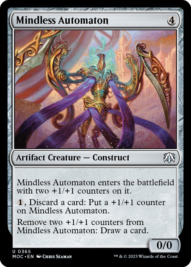 Mindless Automaton [March of the Machine Commander] | Gear Gaming Bentonville