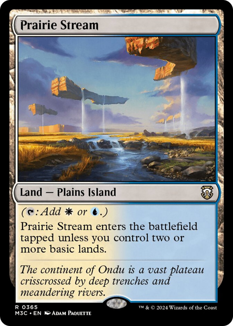 Prairie Stream [Modern Horizons 3 Commander] | Gear Gaming Bentonville