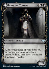 Innocent Traveler // Malicious Invader (Showcase Fang Frame) [Innistrad: Crimson Vow] | Gear Gaming Bentonville