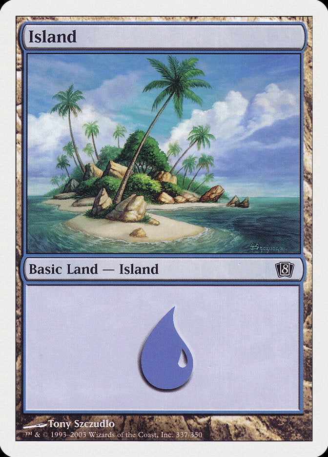 Island (337) [Eighth Edition] | Gear Gaming Bentonville