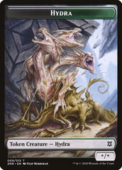 Cat Beast // Hydra Double-Sided Token [Zendikar Rising Tokens] | Gear Gaming Bentonville