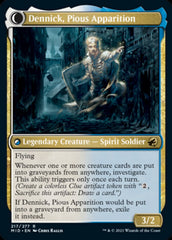 Dennick, Pious Apprentice // Dennick, Pious Apparition [Innistrad: Midnight Hunt] | Gear Gaming Bentonville