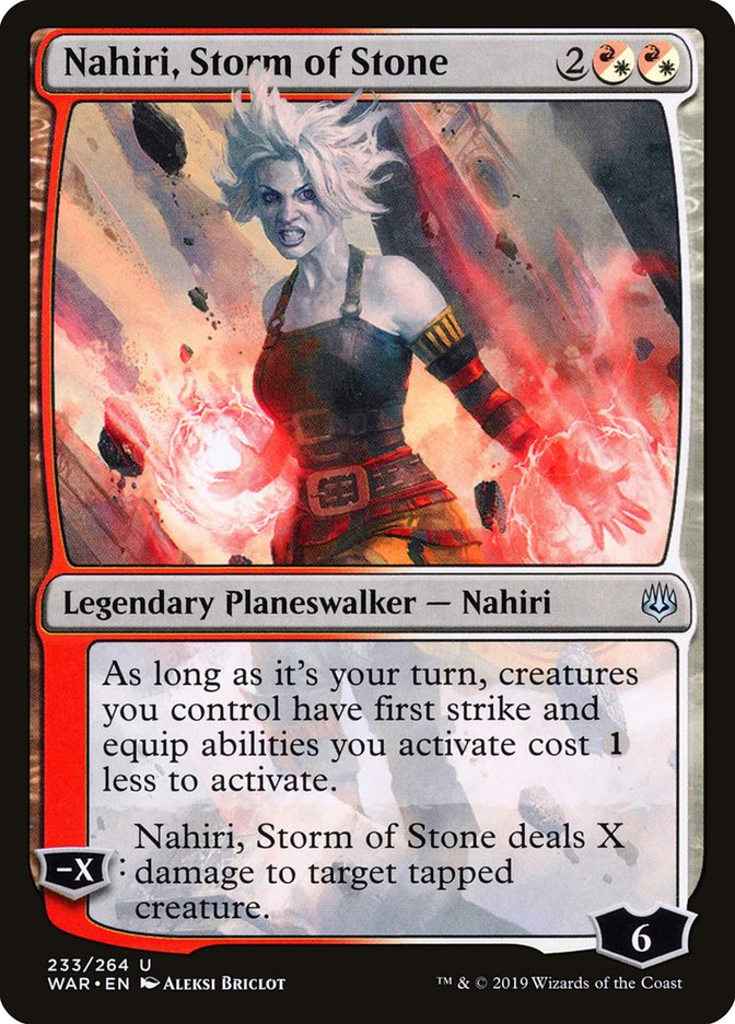 Nahiri, Storm of Stone [War of the Spark] | Gear Gaming Bentonville