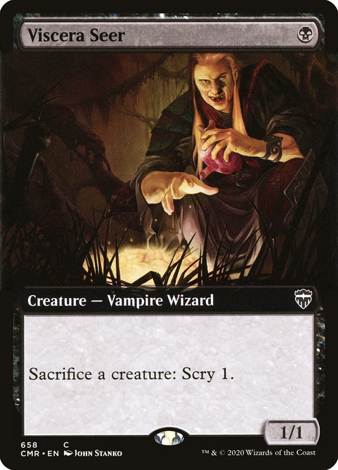 Viscera Seer (Extended Art) [Commander Legends] | Gear Gaming Bentonville
