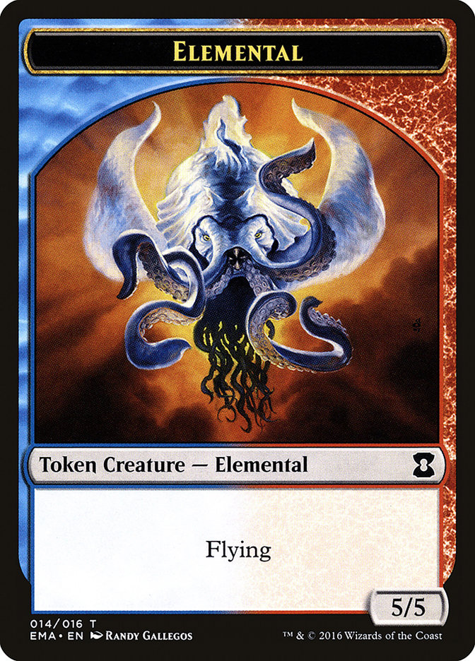 Elemental Token (014/016) [Eternal Masters Tokens] | Gear Gaming Bentonville