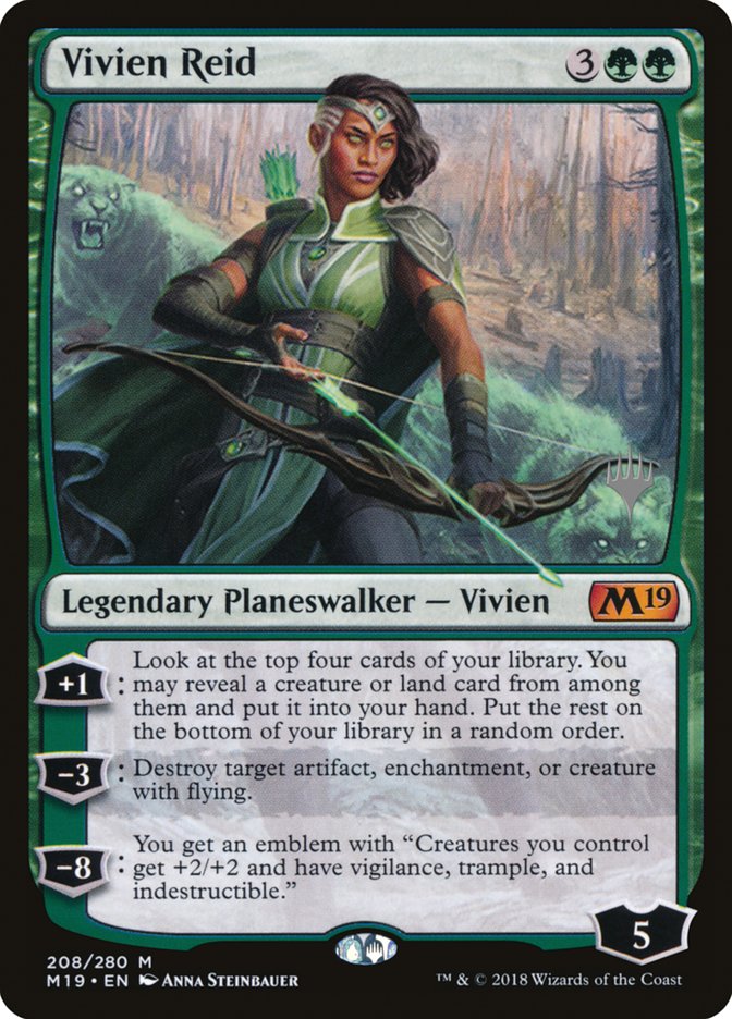 Vivien Reid (Promo Pack) [Core Set 2019 Promos] | Gear Gaming Bentonville